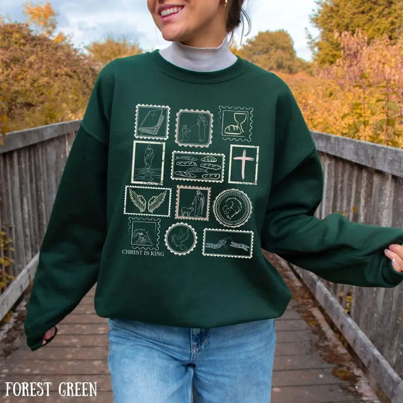 Christian Sweatshirt, Christian Shirt, Christian Apparel, Religious Shirt, Christian Aesthetic, Trendy Faith Apparel Gift, Christian Merch