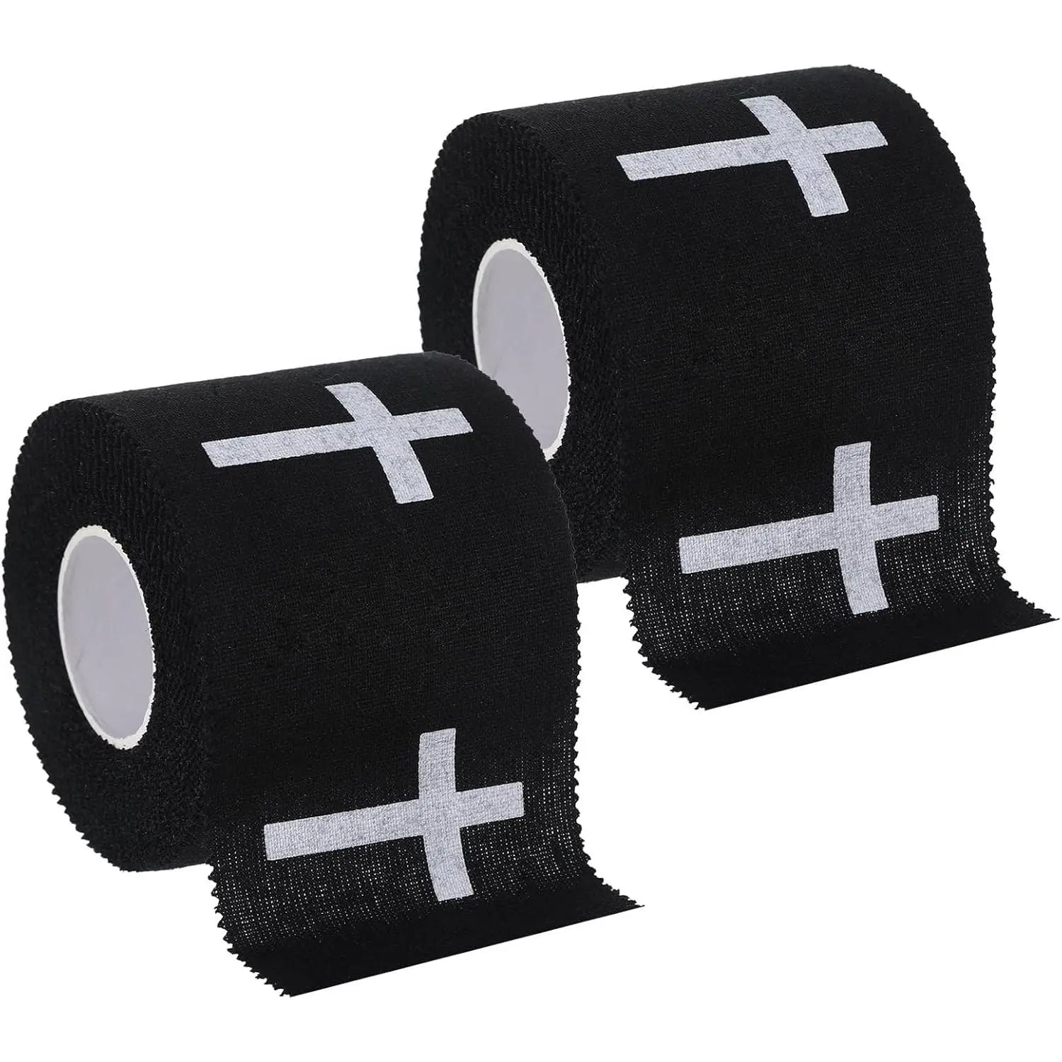 2Pcs Christian Athletic Tape 2IN X 23FT Cotton White Sports Tape | Cross Wrist Tape with Bible Verse Religious Christian Gifts for Men Women