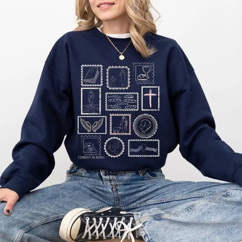 Christian Sweatshirt, Christian Shirt, Christian Apparel, Religious Shirt, Christian Aesthetic, Trendy Faith Apparel Gift, Christian Merch
