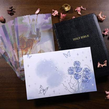 15 Pcs Bible Page Overlays for Women, Elegant Christian Bookmark Gift Book Accessories, Bible Page Inserts Merch, Funny Christian Church Gifts for Bookish Book Lovers