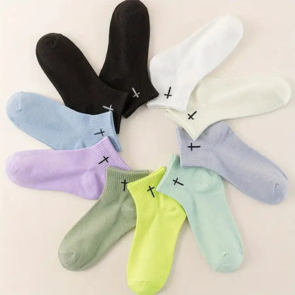 Cross Socks - Quarter Crew Christian Socks - Christian Socks - Christian Gift