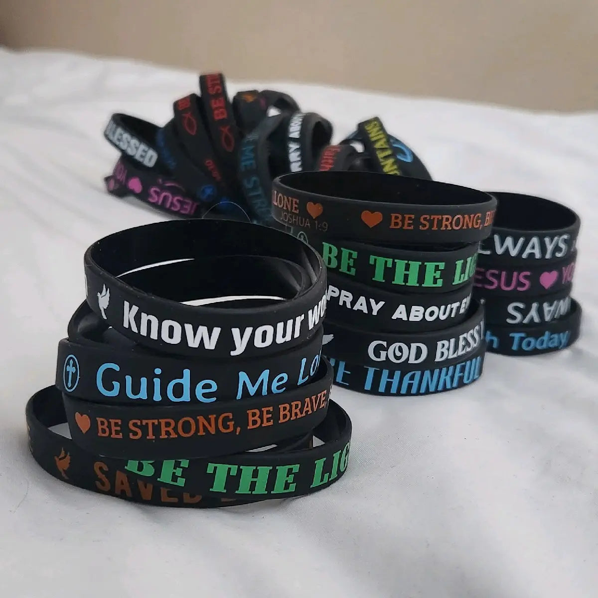 Christian Wristband Bundle 3 for $6