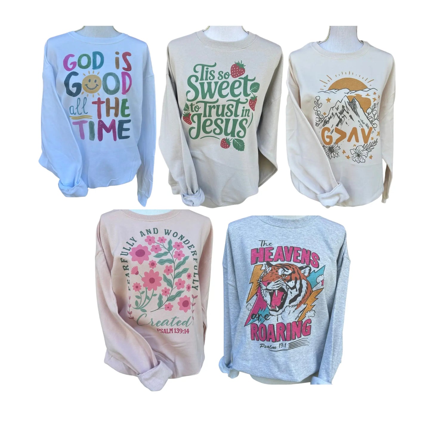 SWEATSHIRTS SUMMER CHRISTIAN - Christian Sweatshirts - Christian Clothing for Women